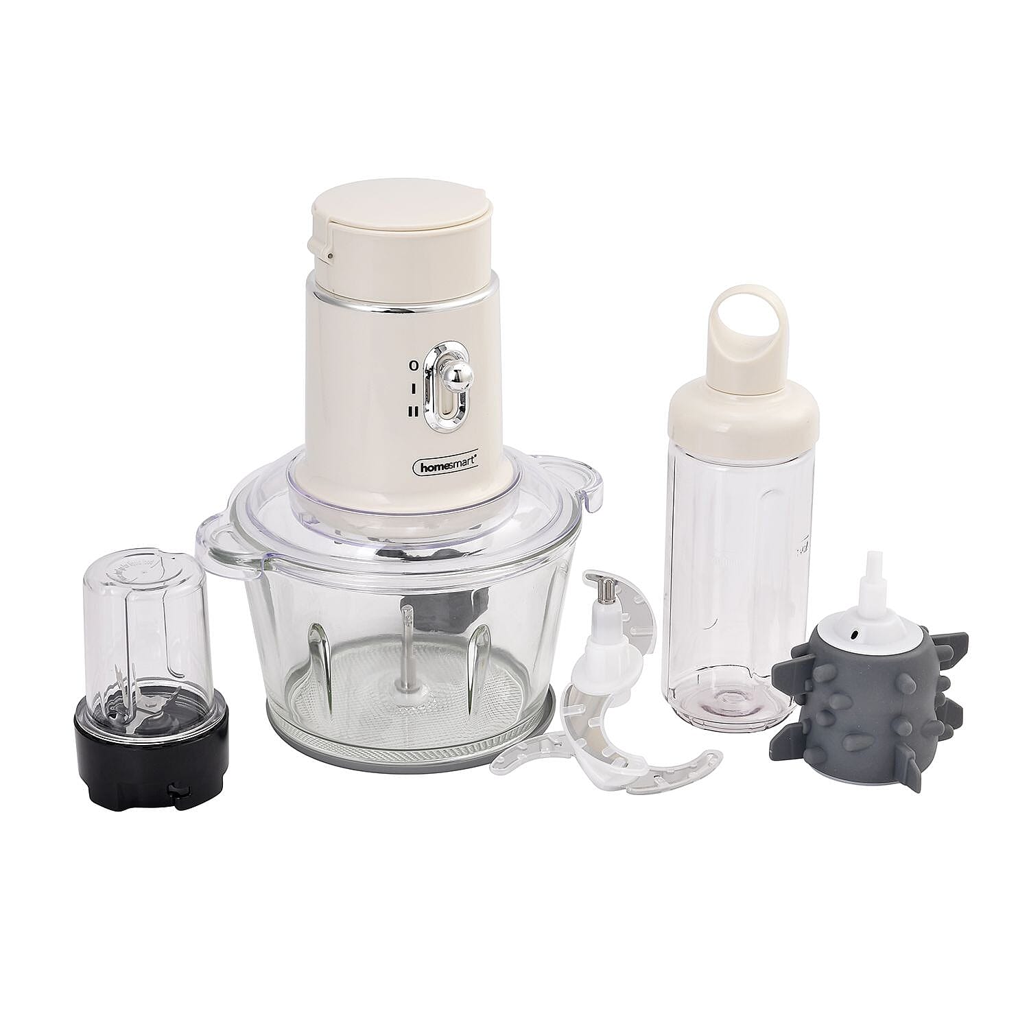 ULTRACHOPPER - 4 in 1 Multi-Function Chopper, Mincer, Blender, Peeler, Grinder. 2 Speed. Easy Prep, Easy Clean.
