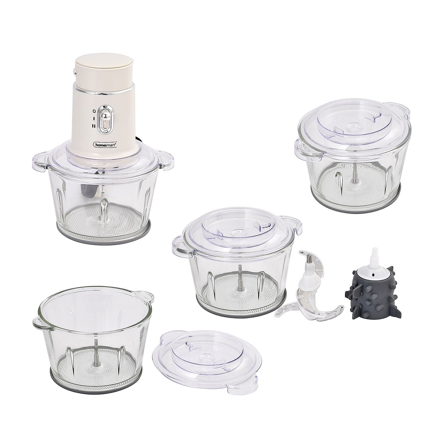 ULTRACHOPPER - 4 in 1 Multi-Function Chopper, Mincer, Blender, Peeler, Grinder. 2 Speed. Easy Prep, Easy Clean.