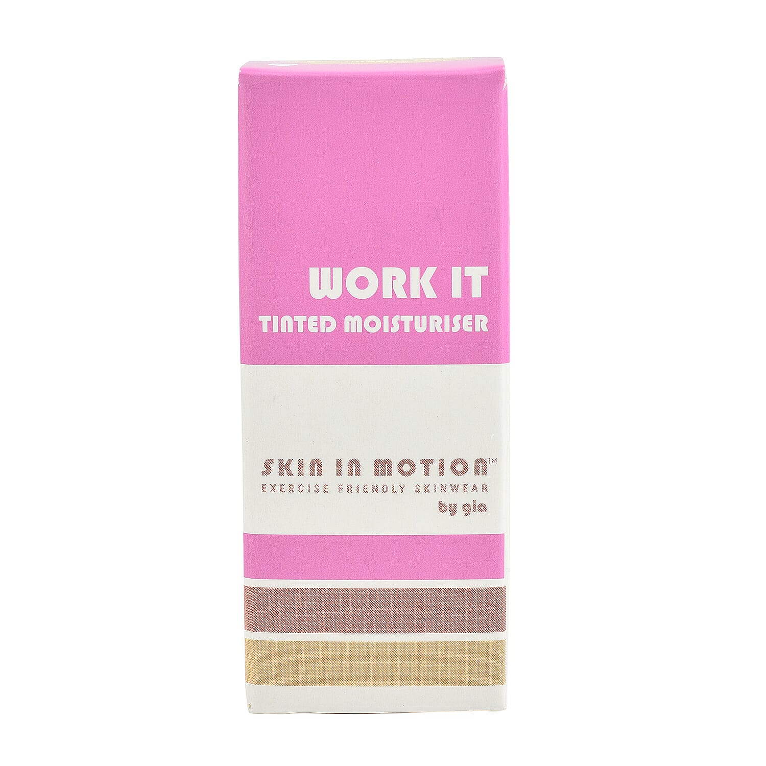 Skin in Motion- Work It Tinted Moisturiser - Shade 2 with Free Complexion Brush