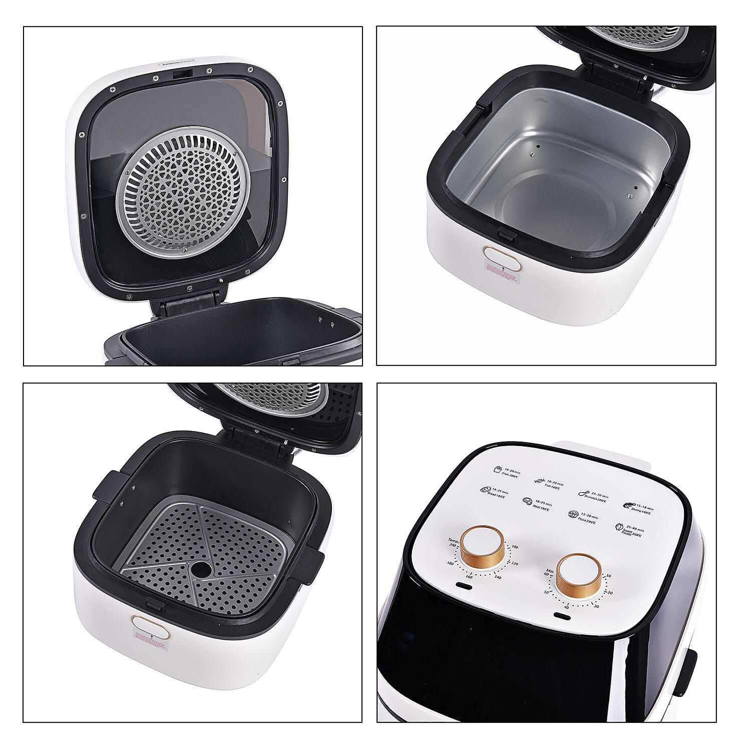 NEW Homesmart Top loading Air Fryer - 7.5L, 1500W - Quick Cooking, Crispy Results. Air Fry, Roast, Reheat, Bake.