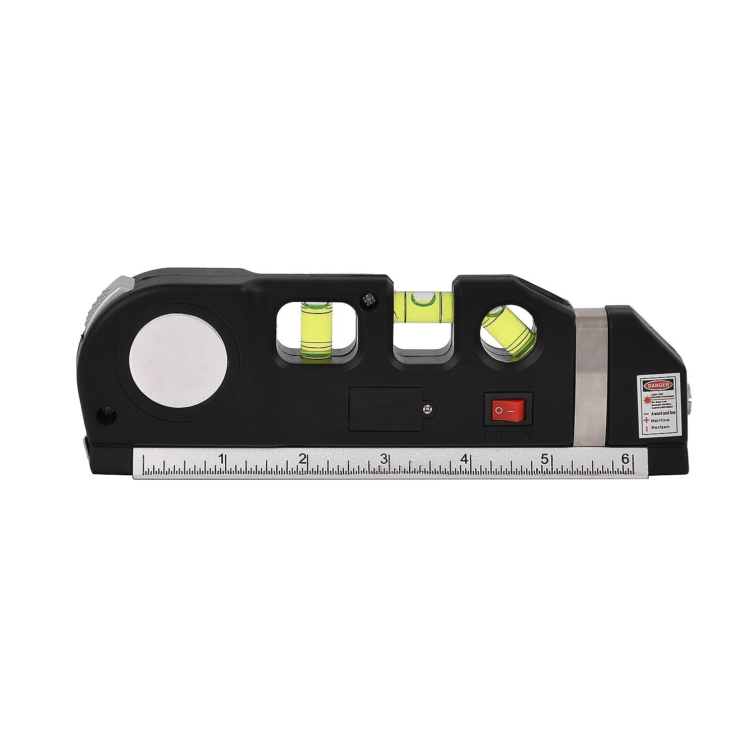 Multipurpose Laser Level Kit (3xLR44 Batteries Required, Inc.) - Black