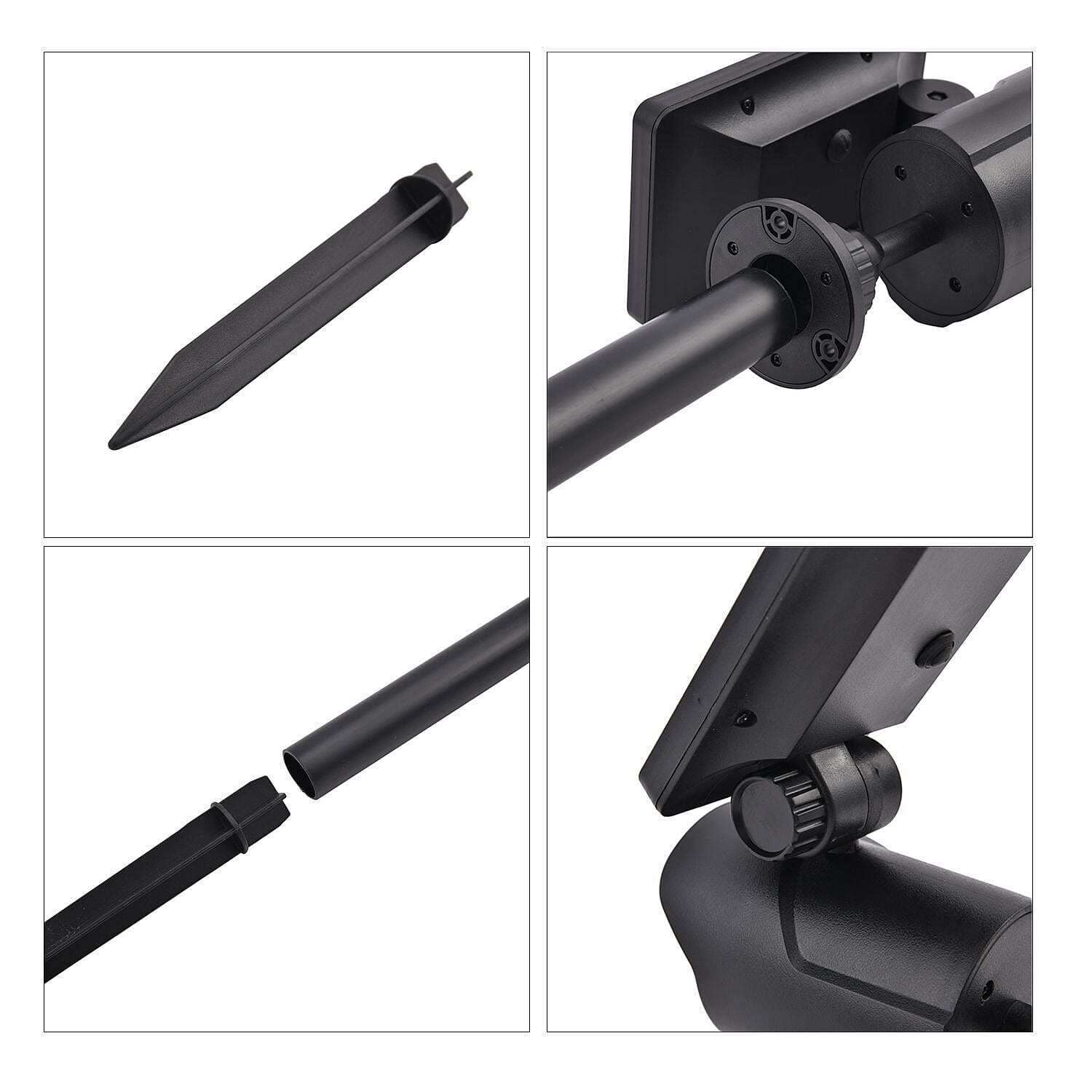 Motion Sensor Solar Charge Sensor Wall Light Stake Size 18x12x9 cm