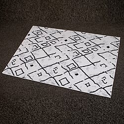 Anti-Slippery Latex Rugs (Size 130x60 cm) - Beige