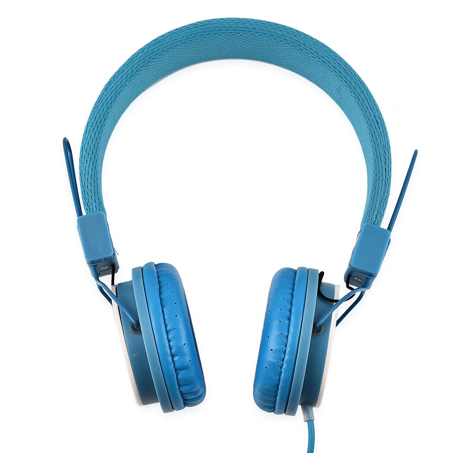 Closeout Deal - Adjustable Wired Headphones - Blue