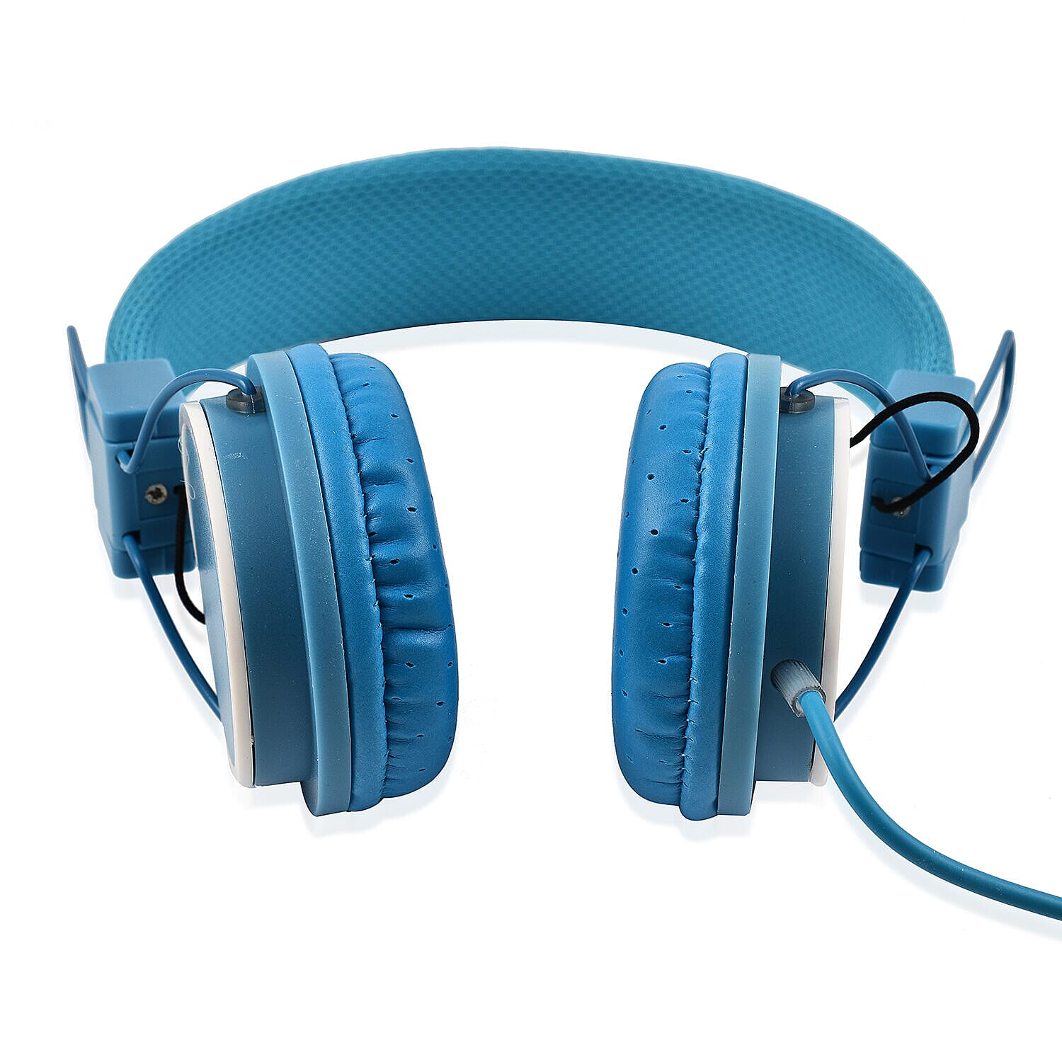 Closeout Deal - Adjustable Wired Headphones - Blue