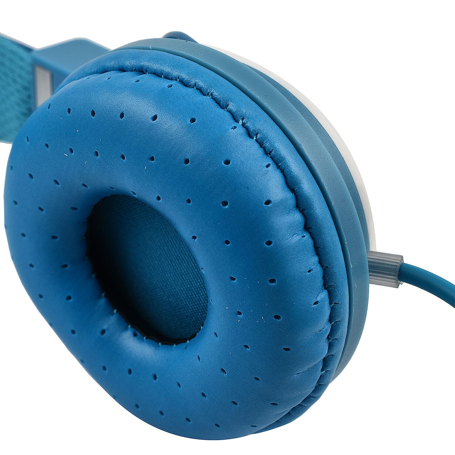 Closeout Deal - Adjustable Wired Headphones - Blue