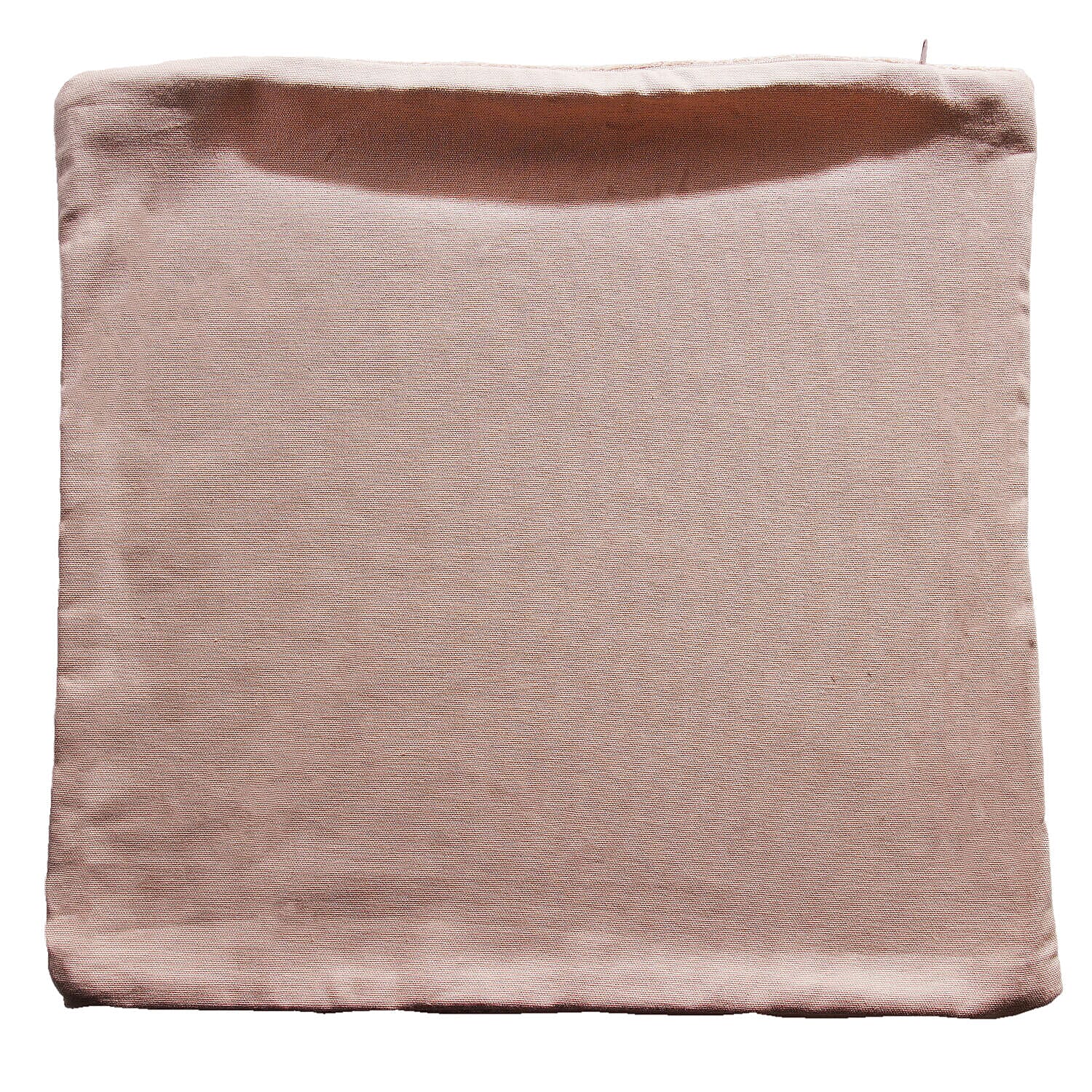 Set of 2 - 100% Cotton Knitted Jacquard Textured Cotton Cushion Cover (Size 45) - Natural