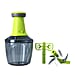 Push Chopper and blender (Size 19x13x13 cm) - Green