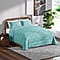 Serenity Night Polyester Patterned Comforter and Duvet (Size 200x1 cm) - Blue & Blue