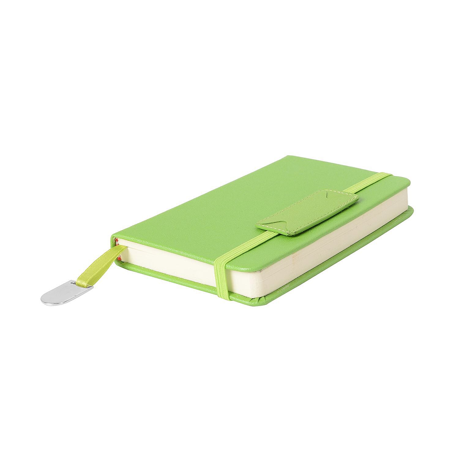 Set of 4 - A4 and A6 Notebook, Black Pen and Pencil - Green