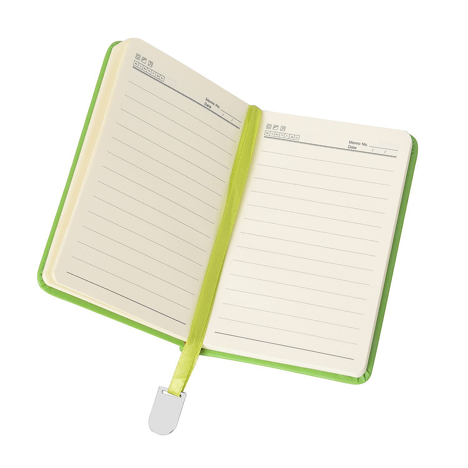 Set of 4 - A4 and A6 Notebook, Black Pen and Pencil - Green