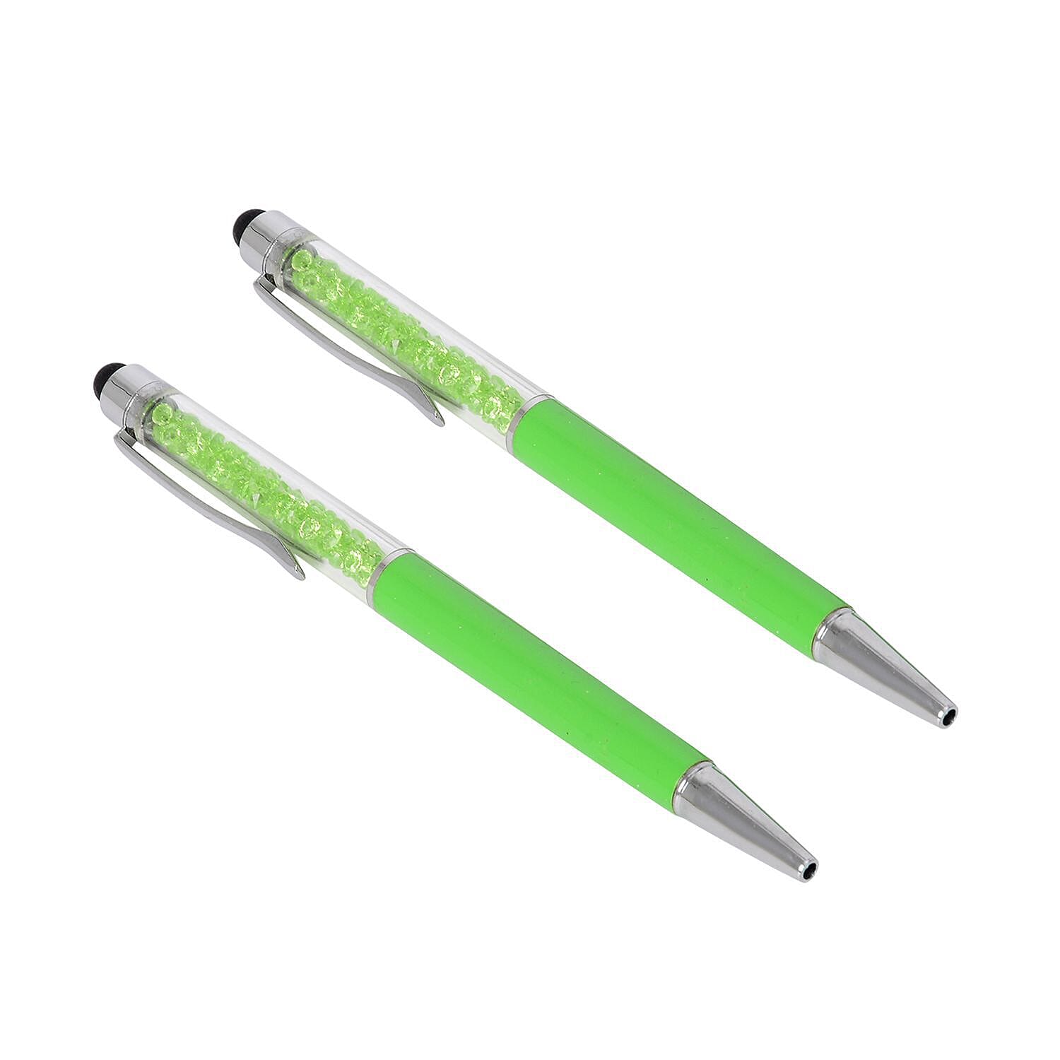 Set of 4 - A4 and A6 Notebook, Black Pen and Pencil - Green