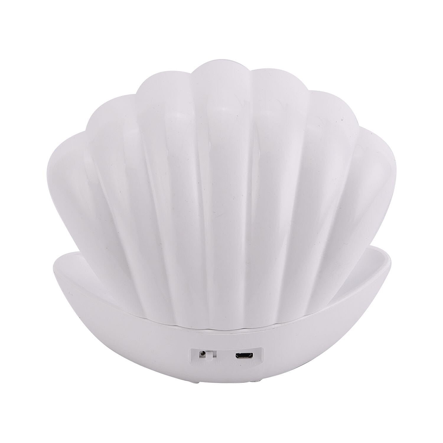 Sea Shell LED Colour Changing Glitter Mood Lamp with USB or Battery Powered