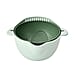 Flipping Double Layer Fruit and Vegetable Basket - Green