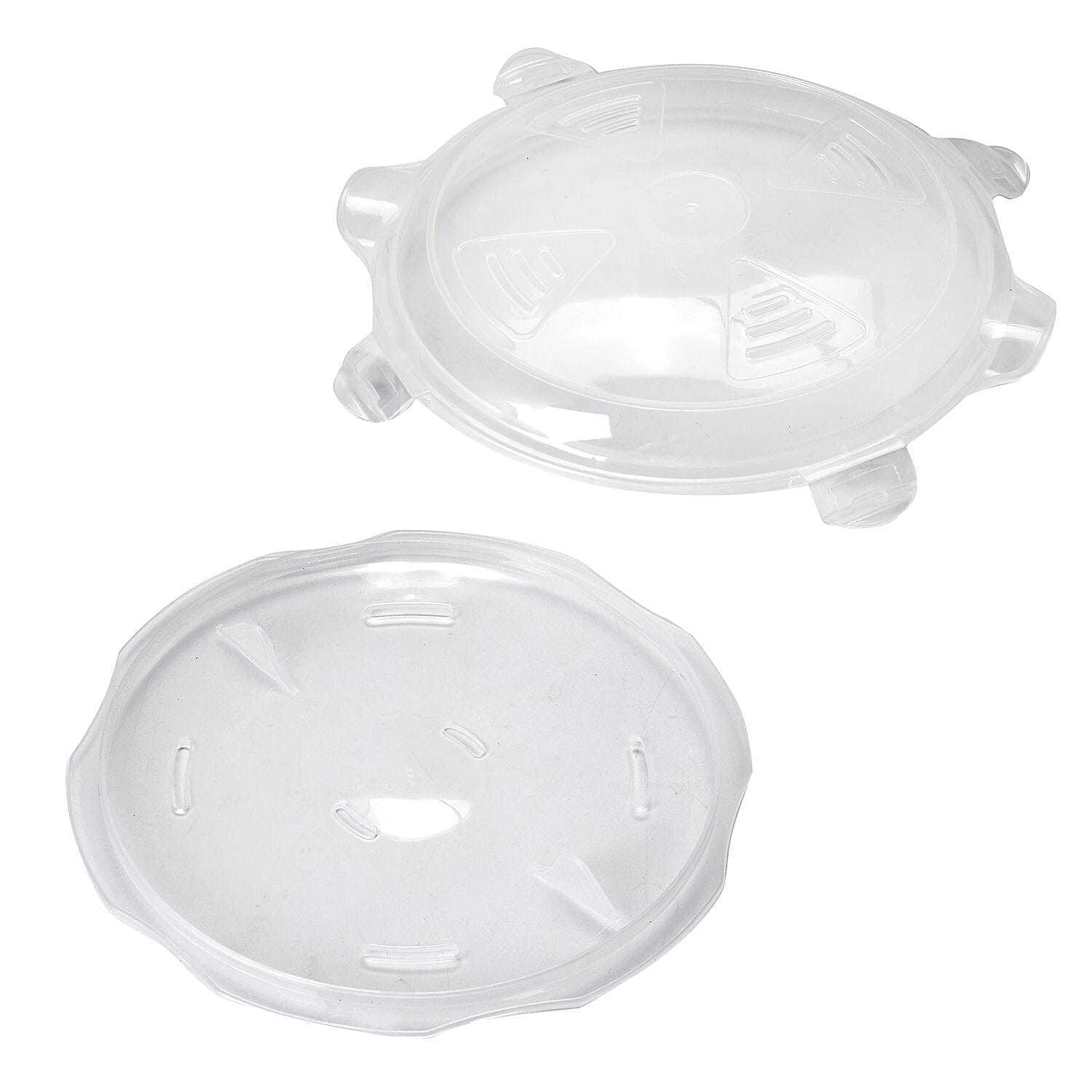 Microwave Rice Cooker with Rice Spoon (2.6L) - Red (Cook or Reheat with Built in Steam Vents and Lid)