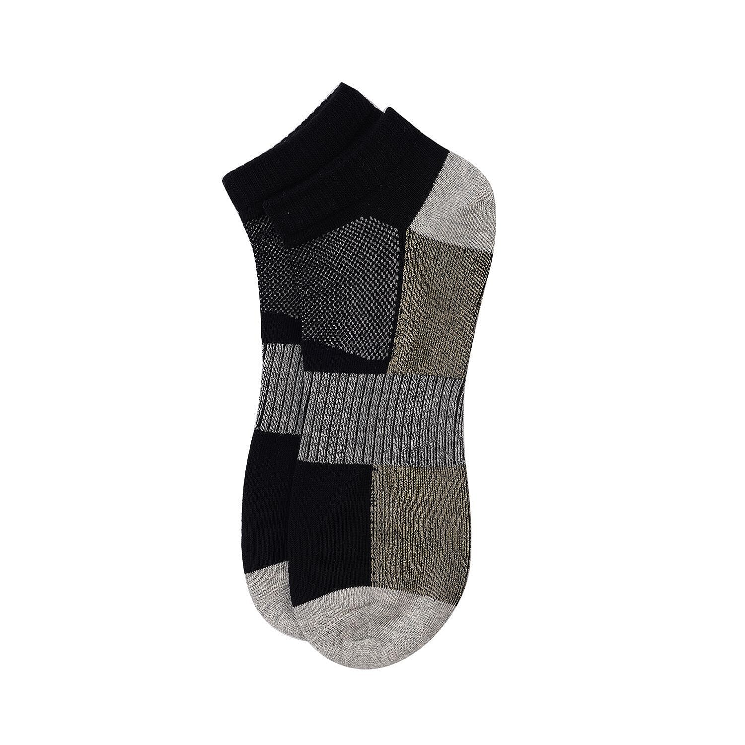 Socks - White & Light Gray
