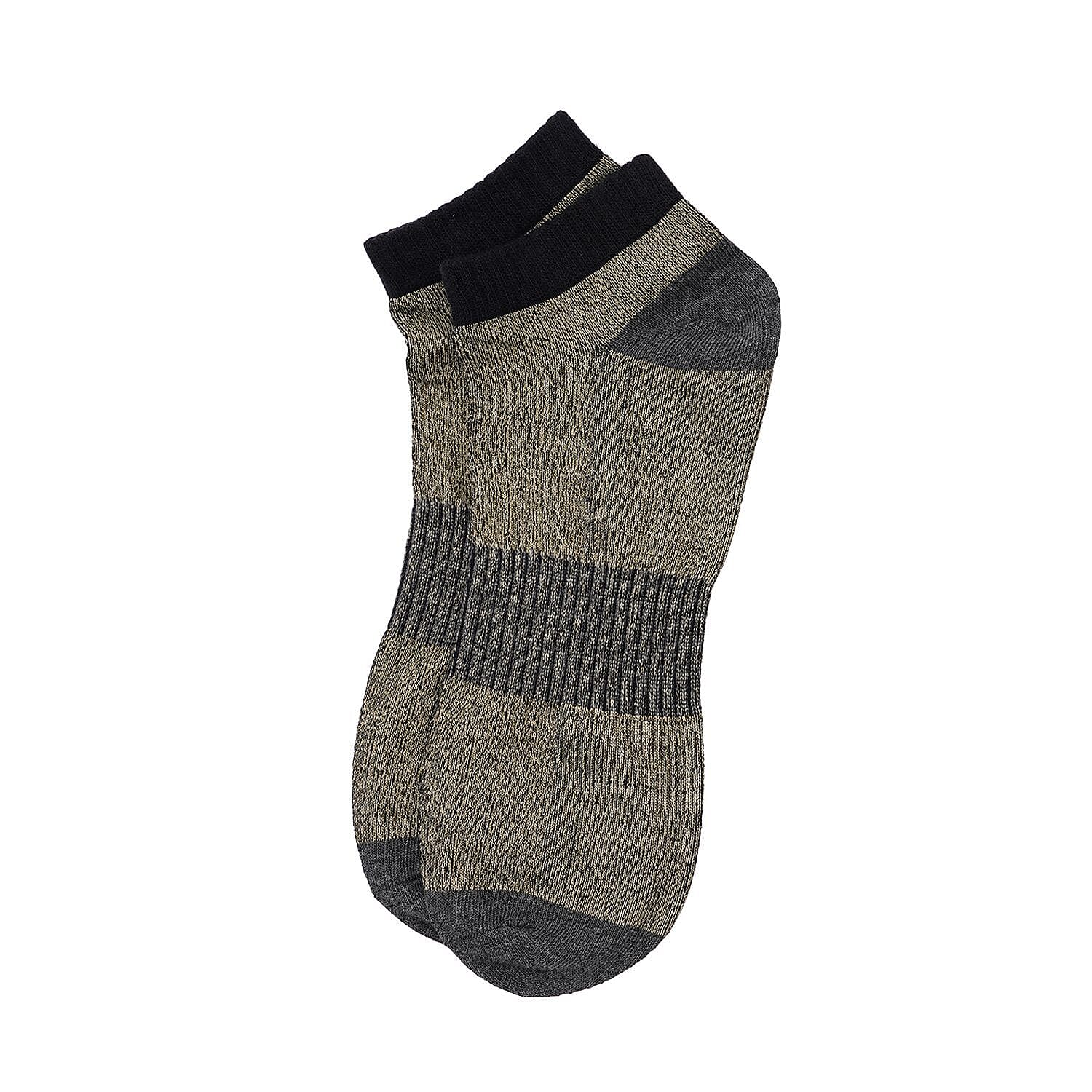 Socks - White & Light Gray