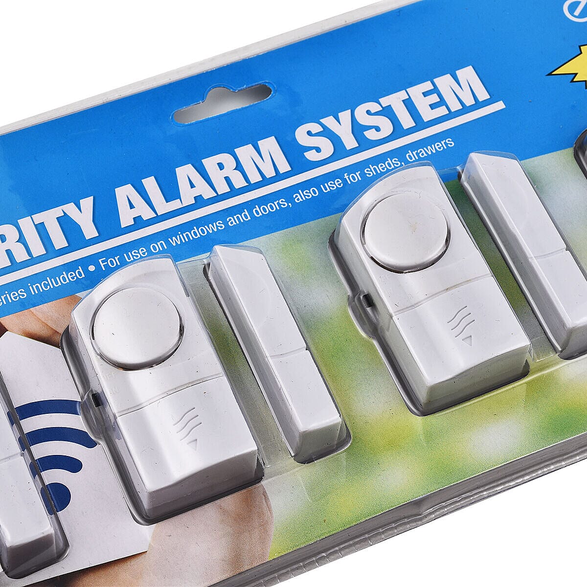 4pc Door & Window Security Alarm System