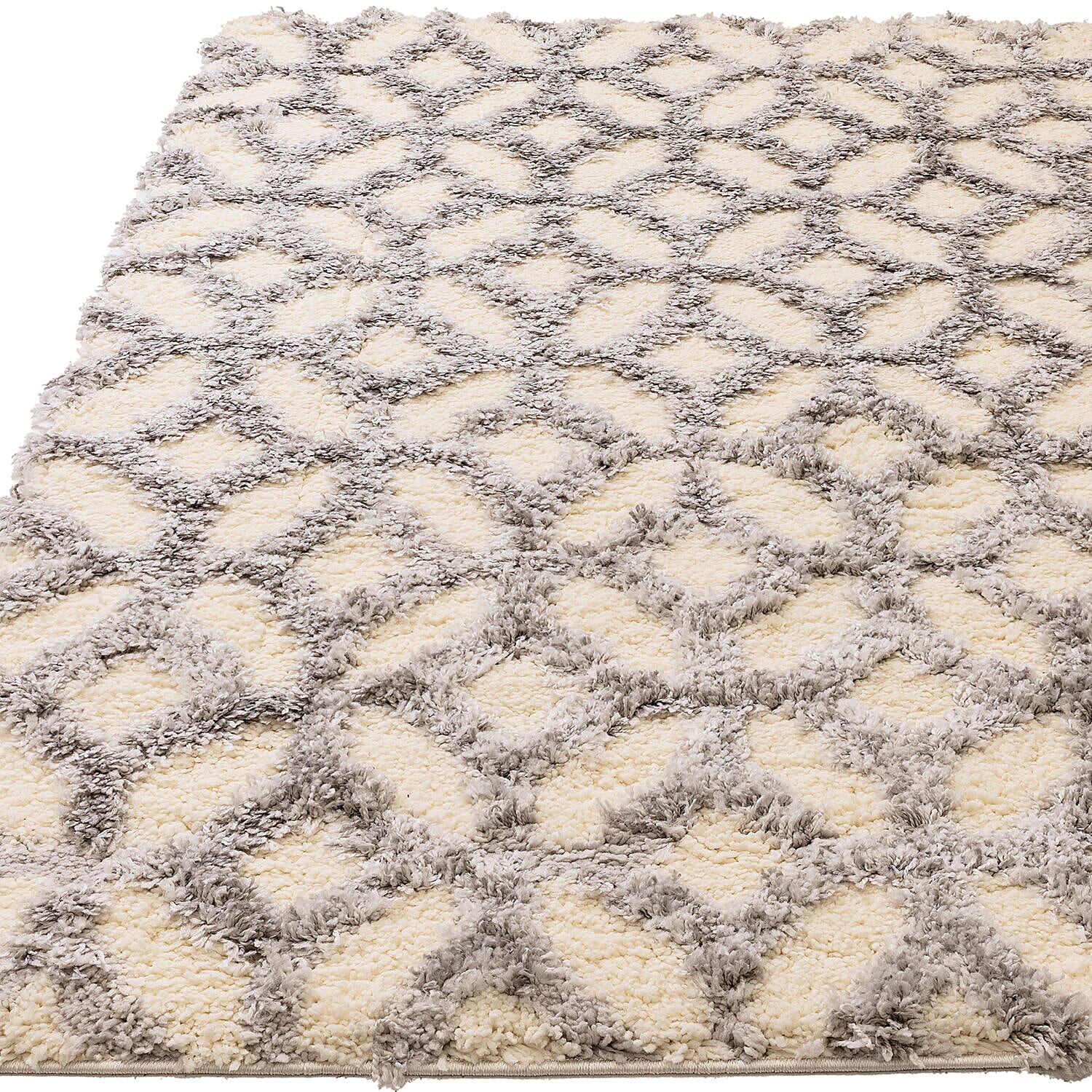 Asiatic Carpets Polyester Rug and Door Mat (Size 210x2 cm) - Gray
