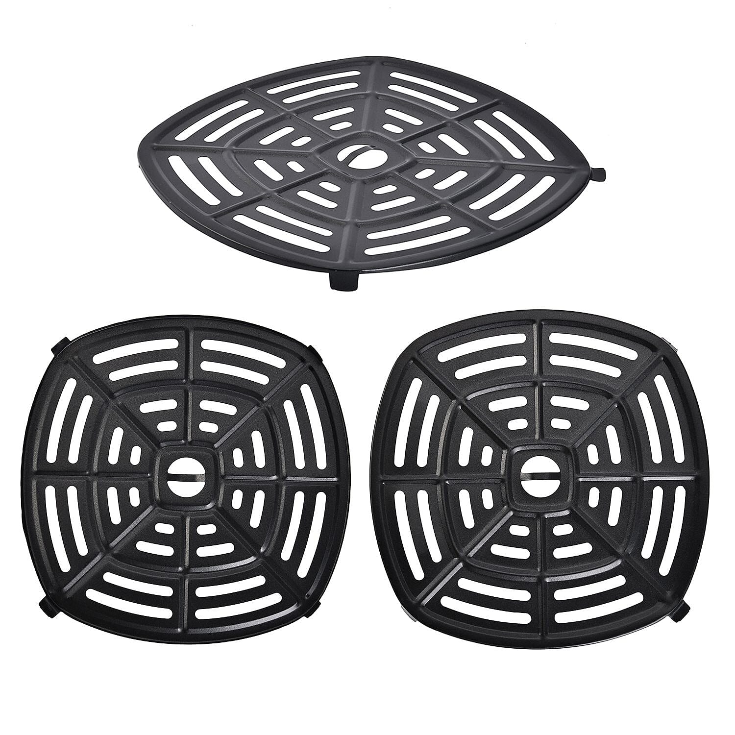 Digital Air Fryer, Air Fry, Roast, Reheat - Uses little to no oil, 8L, 10 Presets, (Size 30x26x25 cm) - Black (1400wts)