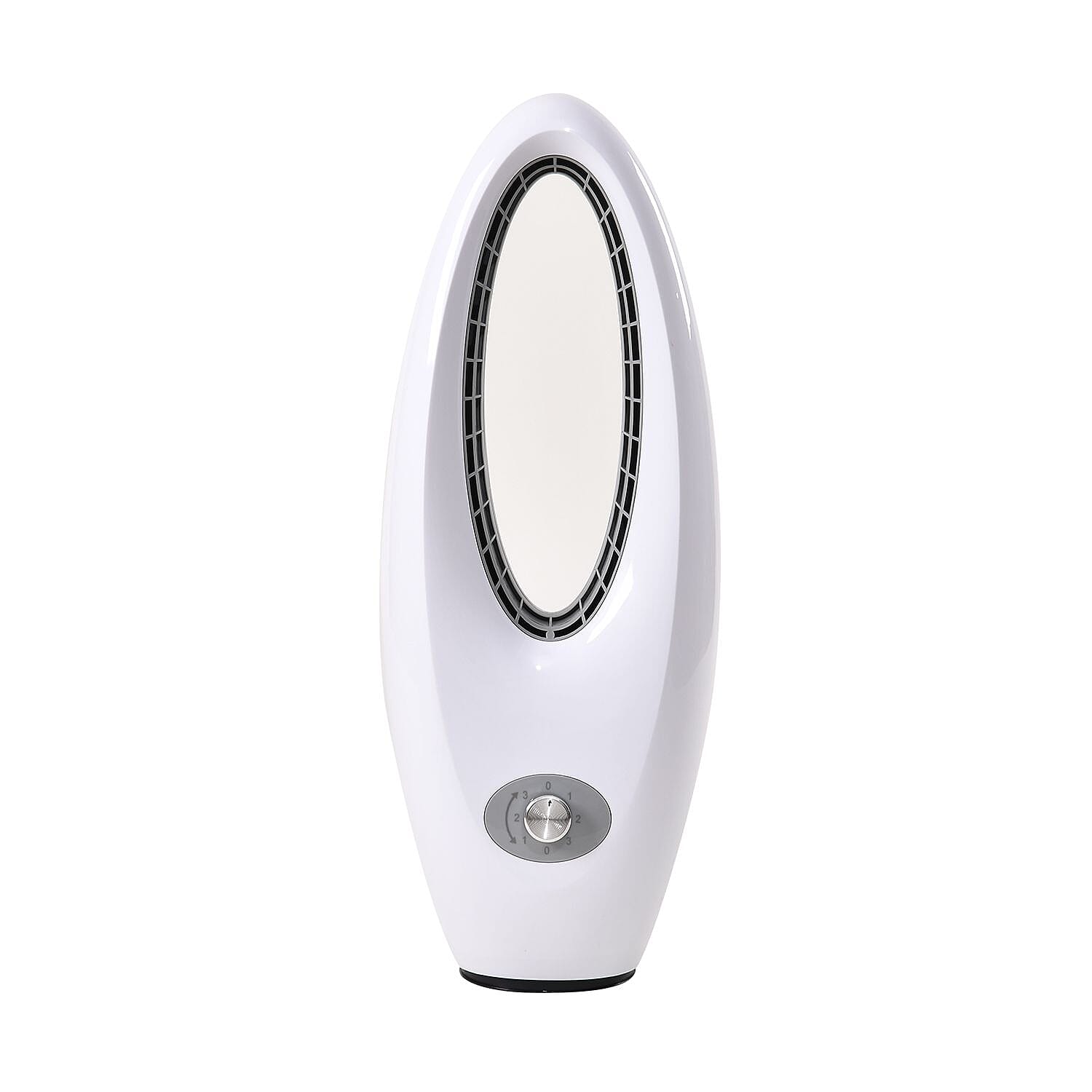 45W Bladeless Fan with 3 Wind Speeds & Oscillation (Energy Cost 1p per hour) White