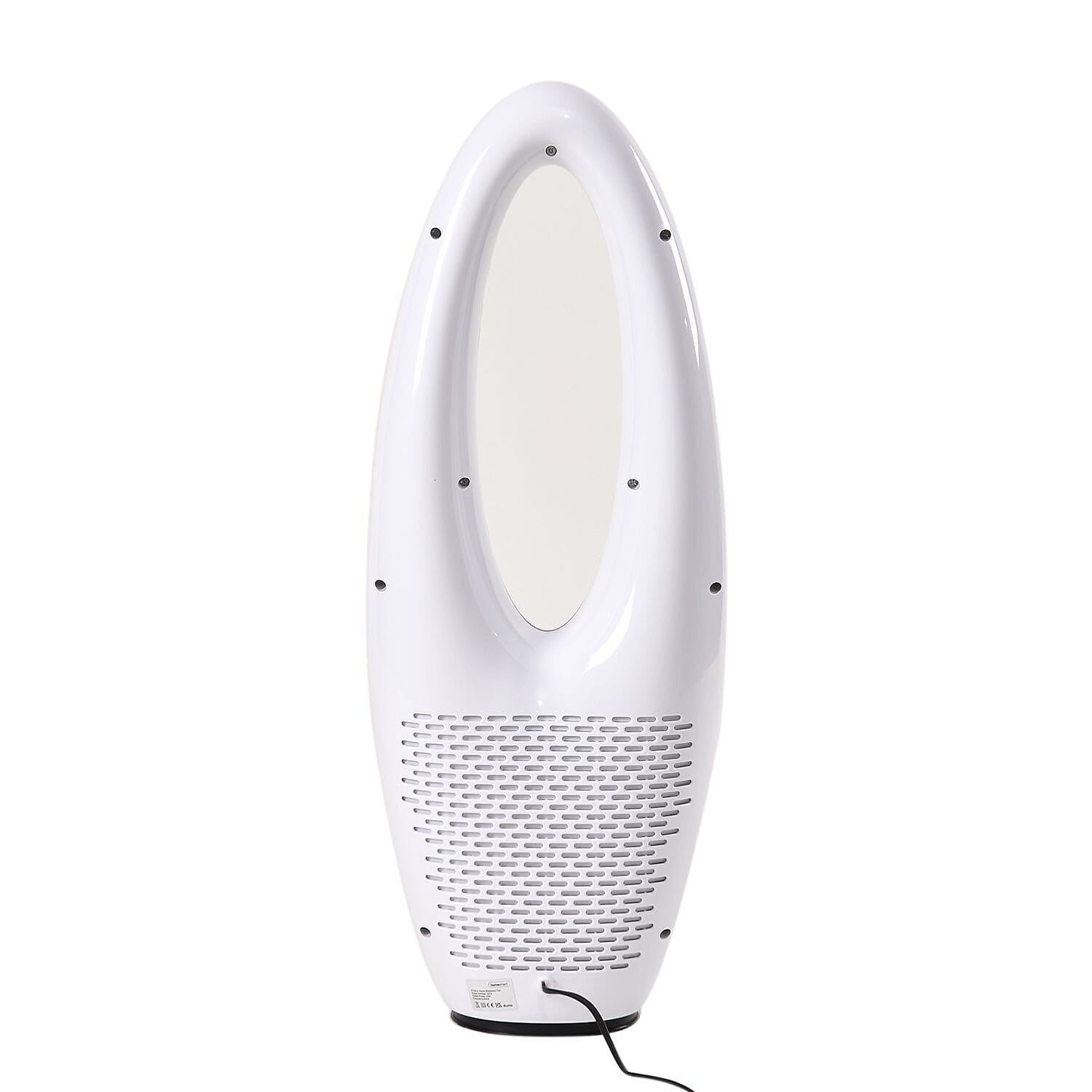 45W Bladeless Fan with 3 Wind Speeds & Oscillation (Energy Cost 1p per hour) White