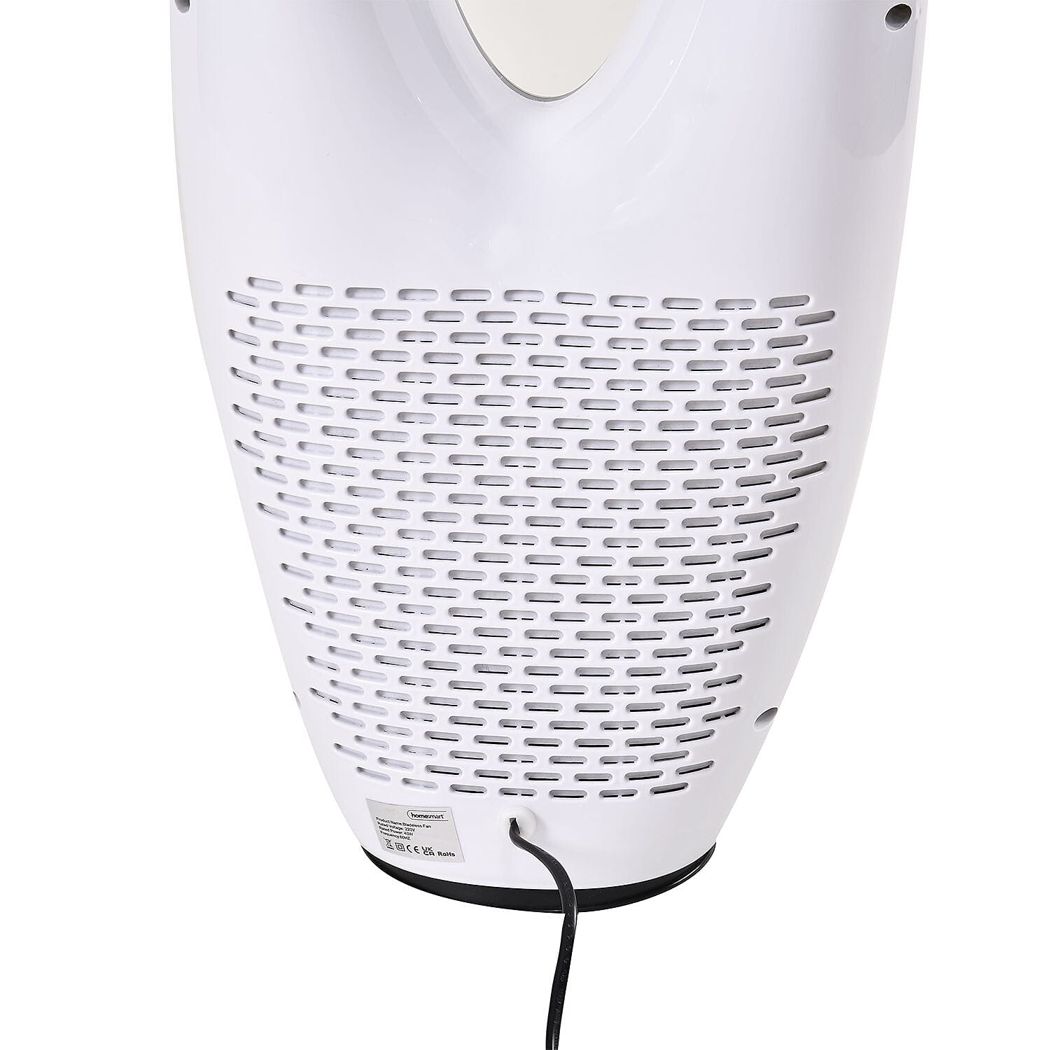 45W Bladeless Fan with 3 Wind Speeds & Oscillation (Energy Cost 1p per hour) White