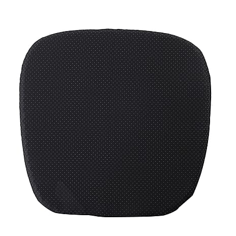 Homesmart TPE Gel Seat Cushion with Cover (Size 44x43x3 cm) - Black
