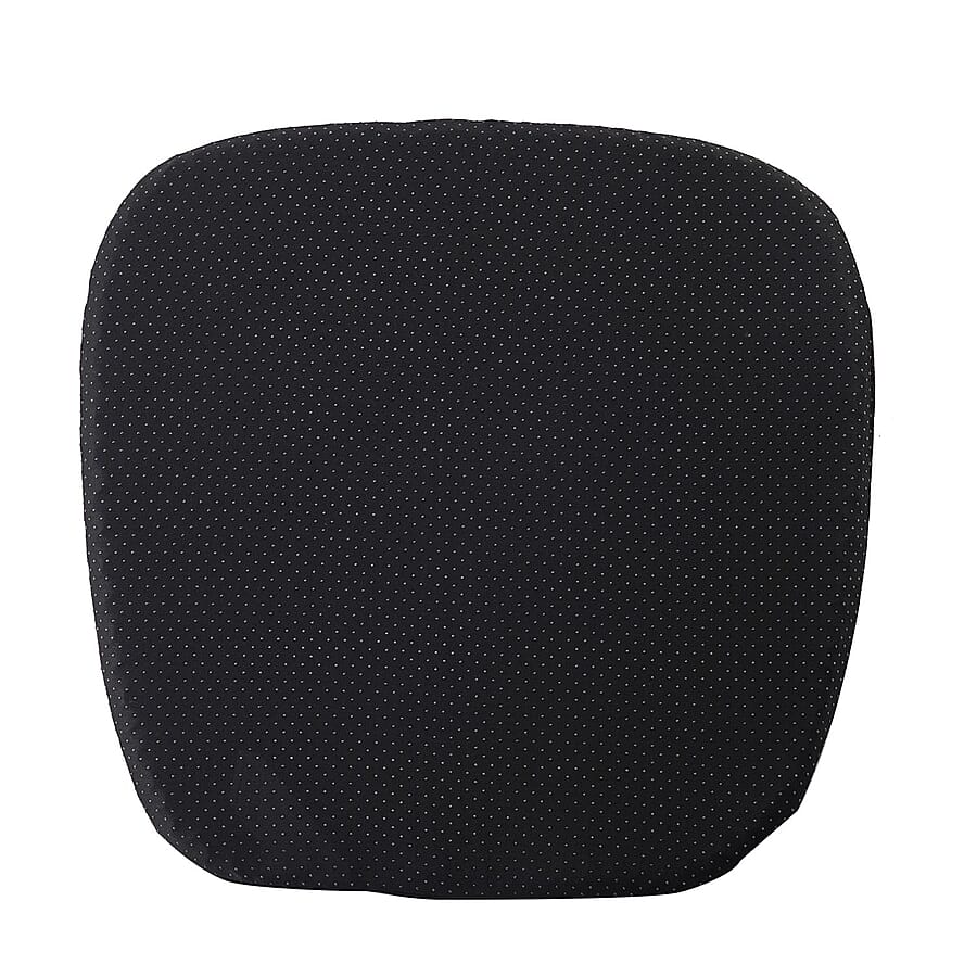 Homesmart: TPE Gel Seat Cushion with Cover - Black