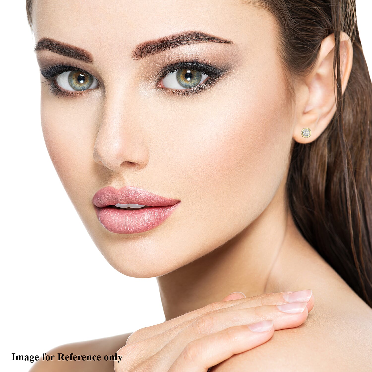 ILIANA 18K Yellow Gold IGI Certified Diamond (SI-G-H) Stud Earrings (with Screw Back) 1.00 Ct.