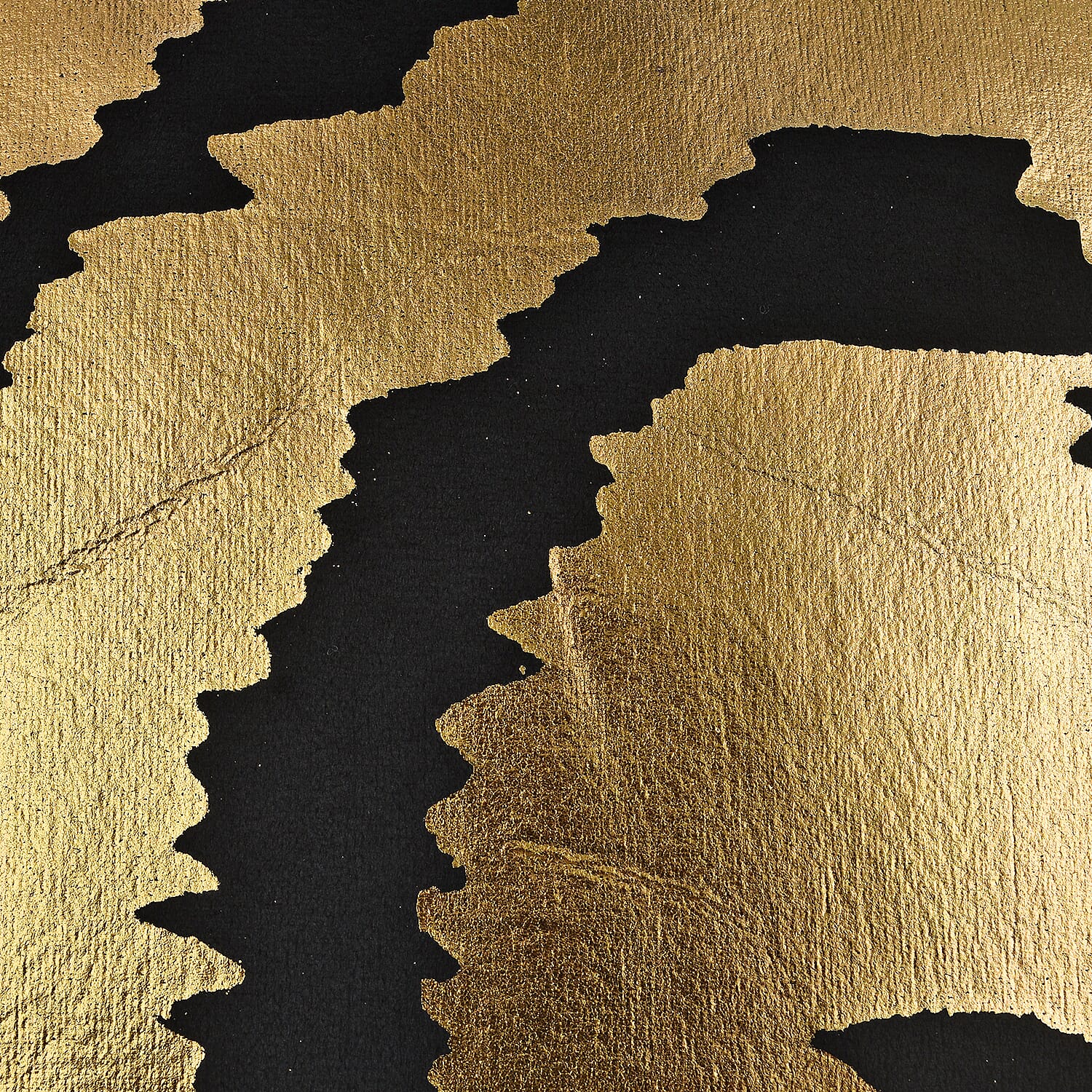 TJC Essentials Velvet Leaf Cushion Cover (Size 45x1 cm) - Blue & Blue