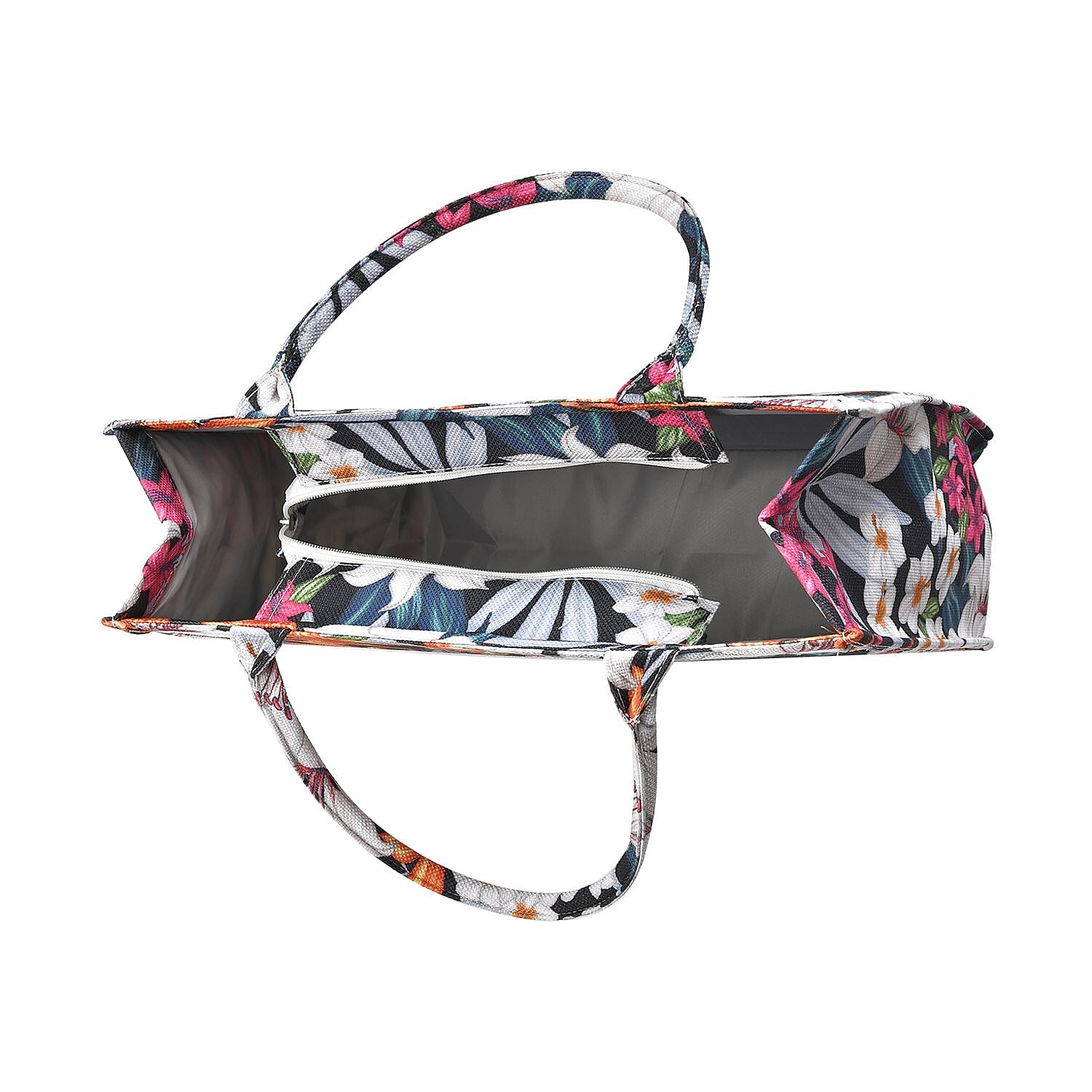 Designer Inspired Floral Pattern Tote Bag