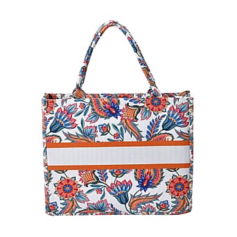 https://tjcuk.sirv.com/Products/73/0/7302456/Floral-Pattern-Tote-Bag-with-Handle-Drop-White-Multi_7302456.jpg?w=342&h=342