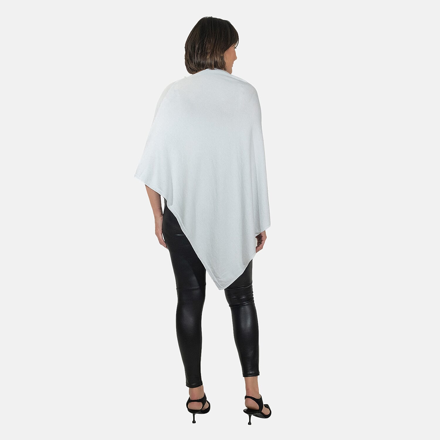 Kris Ana Stud Scatter Poncho (Size 8-18) - Baby Blue