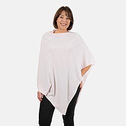 Kris Ana Stud Scatter Poncho (Size 8-18) - Pink