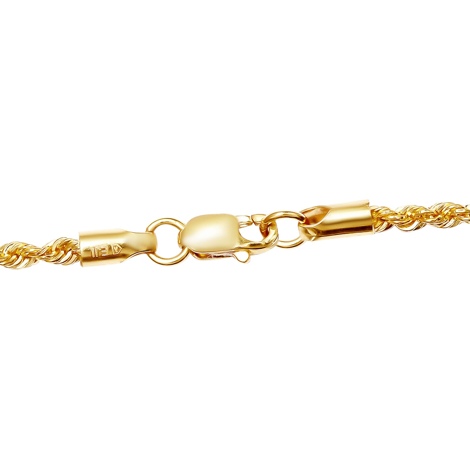Close Out 22K (92% Pure) Yellow Gold Rope Necklace (Size - 22) with Lobster Clasp, Gold Wt. 5.00 Gms