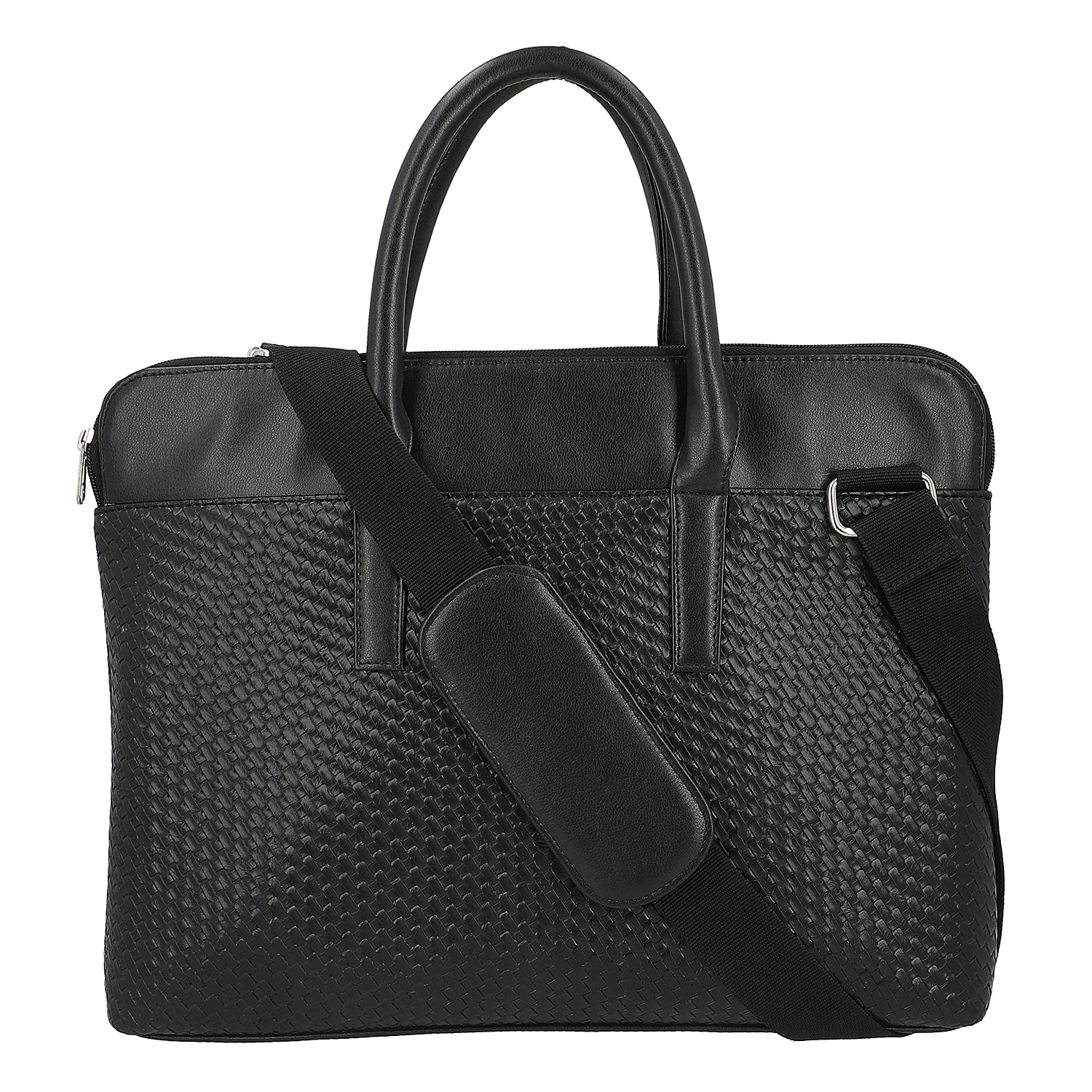 La-Marey-Laptop-Bag-with-Adjustable-Strap-Black