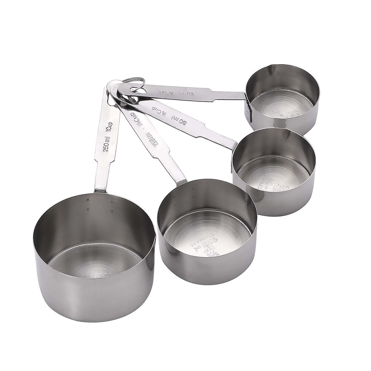 Value Buy - Set of 27 Stainless Steel Kitchen Utensils (Incl. Deep Colander Splash Bowl with 3 Graters Bowl with Lid, Measuring Cup & Spoon, Prep Bowl with Lid & Whisk)