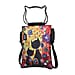Asian Ethnic Pattern Collection Flower Fairy Pattern Crossbody bag with Cat-Shaped Handle Drop - Multi