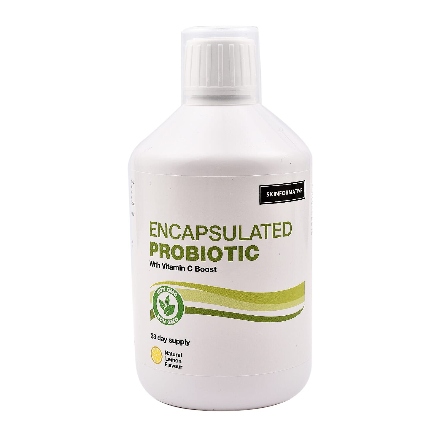 SkinFormative- Encapsulated Probiotic with Vitamin C Boost - Natural Lemon Flavour 500 ml