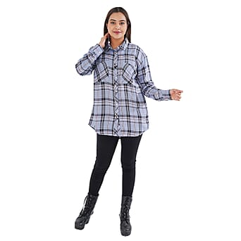 https://tjcuk.sirv.com/Products/73/0/7308214/TAMSY-Collared-Neck-Check-Pattern-Womens-Shirt-Light-blue_7308214_1.jpg?w=342&h=342