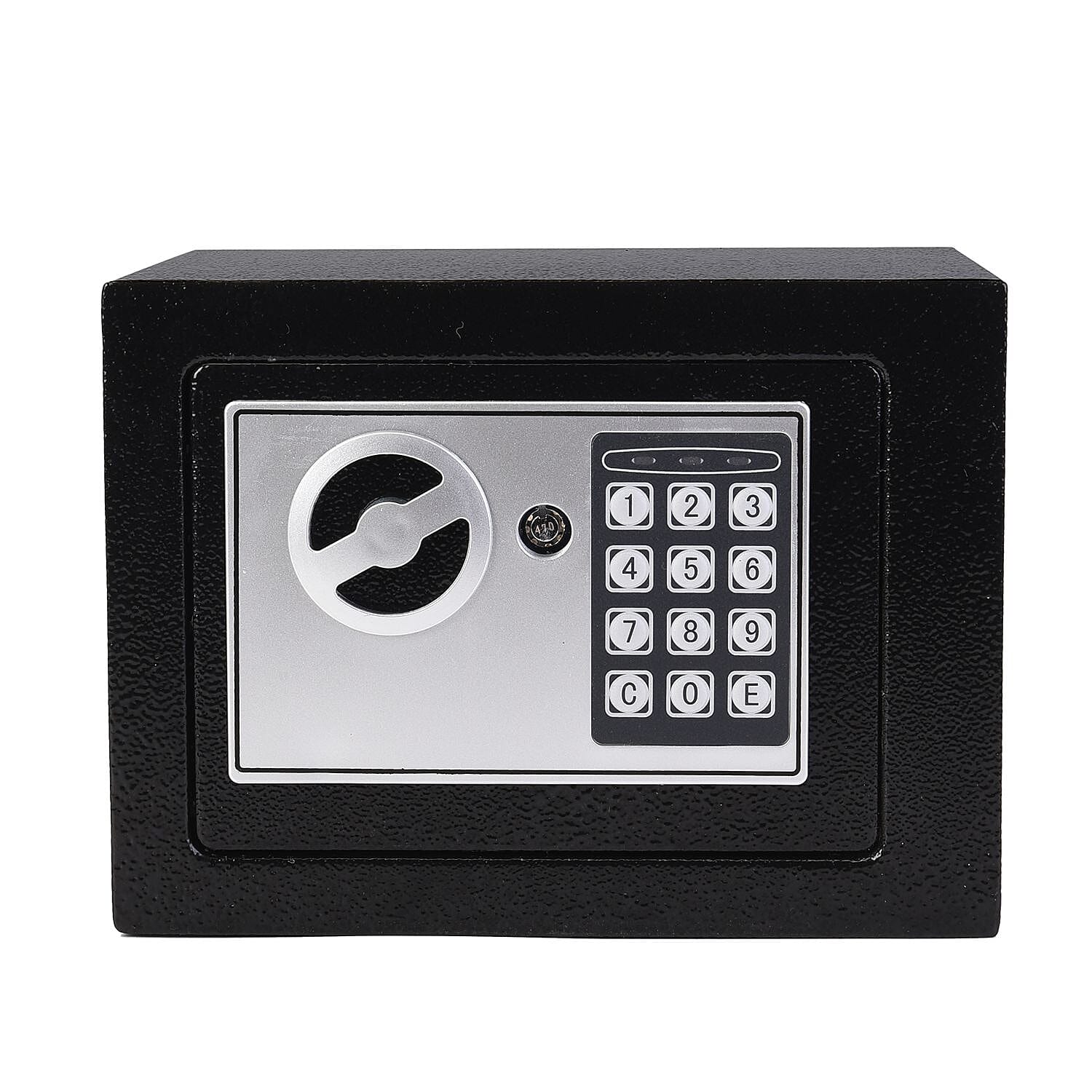 Electronic Password Steel Safe Box (4 AA Batteries,Not Included) - Black