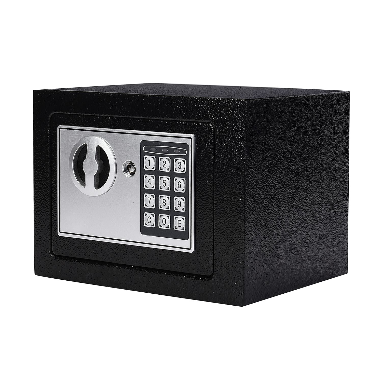 Electronic Password Steel Safe Box (4 AA Batteries,Not Included) - Black