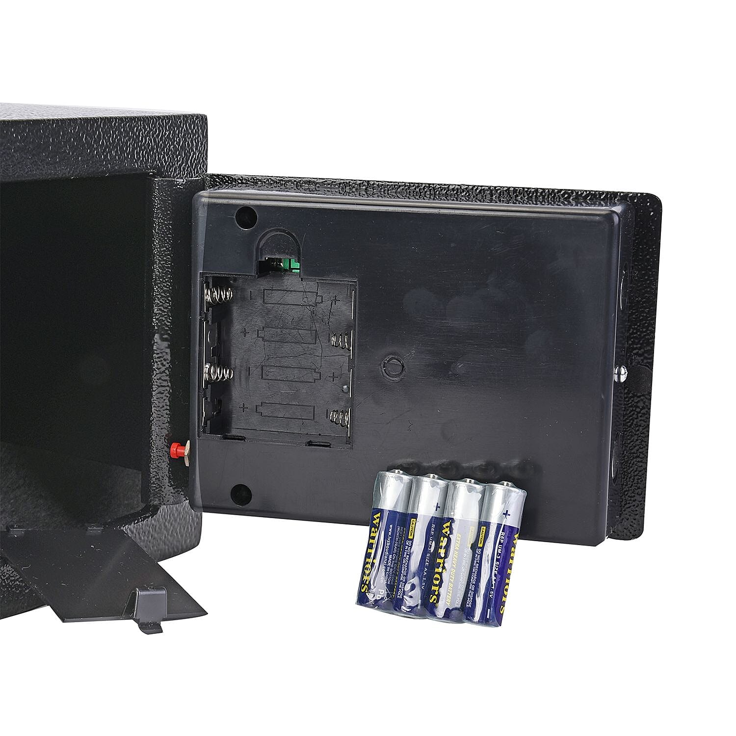 Strong Steel Safe Box With Pincode Access (4 AA Batteries,Not Included) - Black