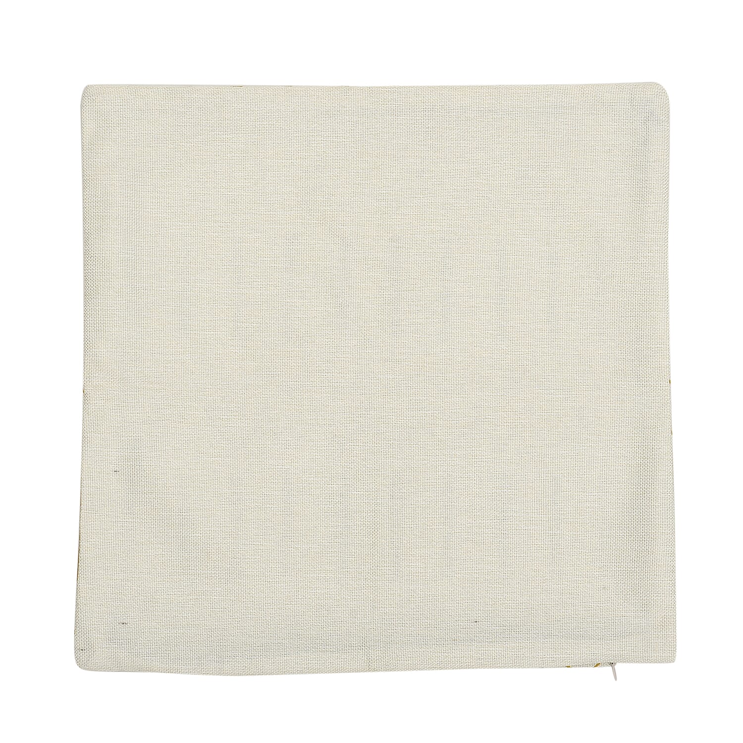 Set of 4 - Christmas Theme Pattern Cushion Cover (Size 44 Cm)- Green & Yellow