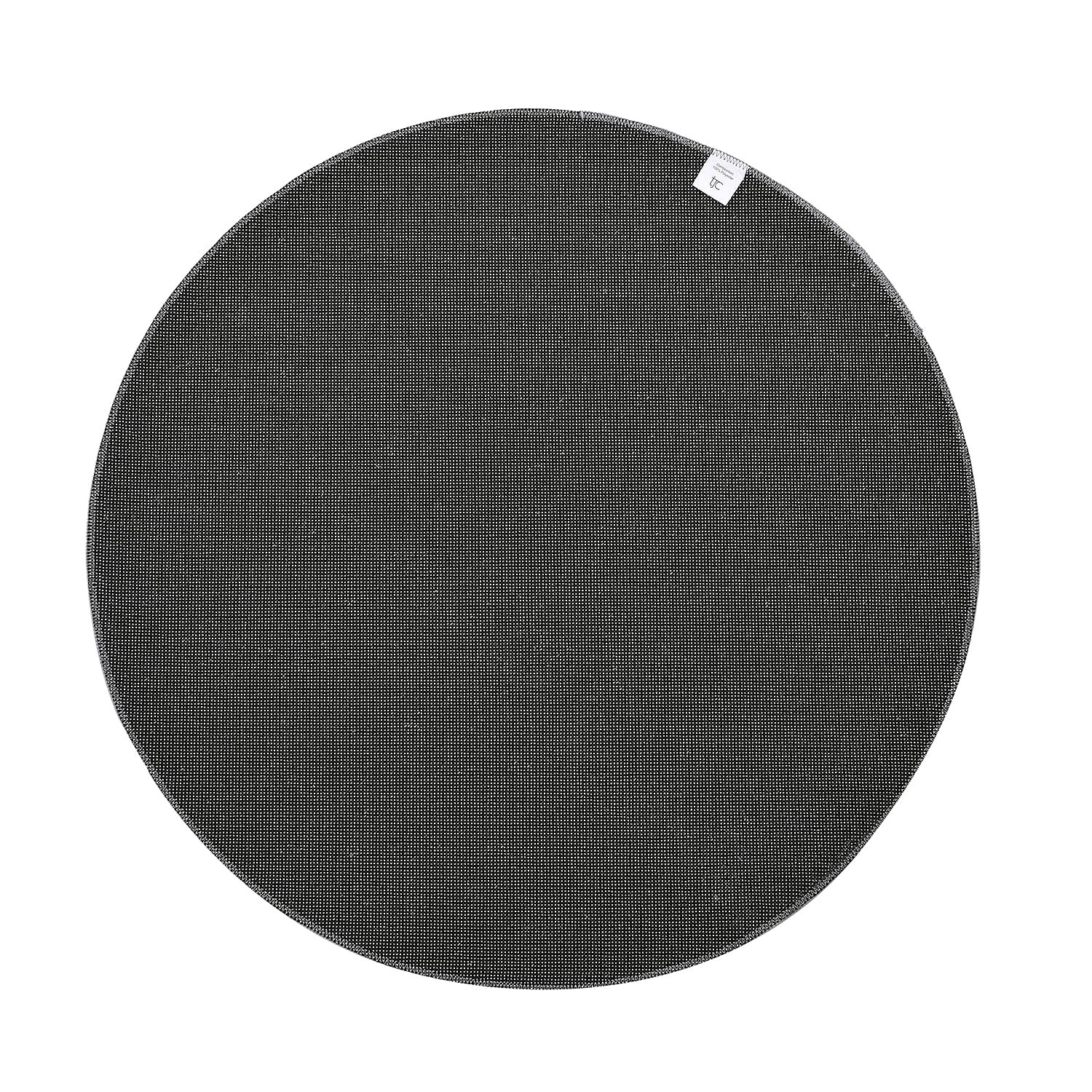 Turkish Design Chenille Carpet (Size 88 Cm) - Orange & Blue