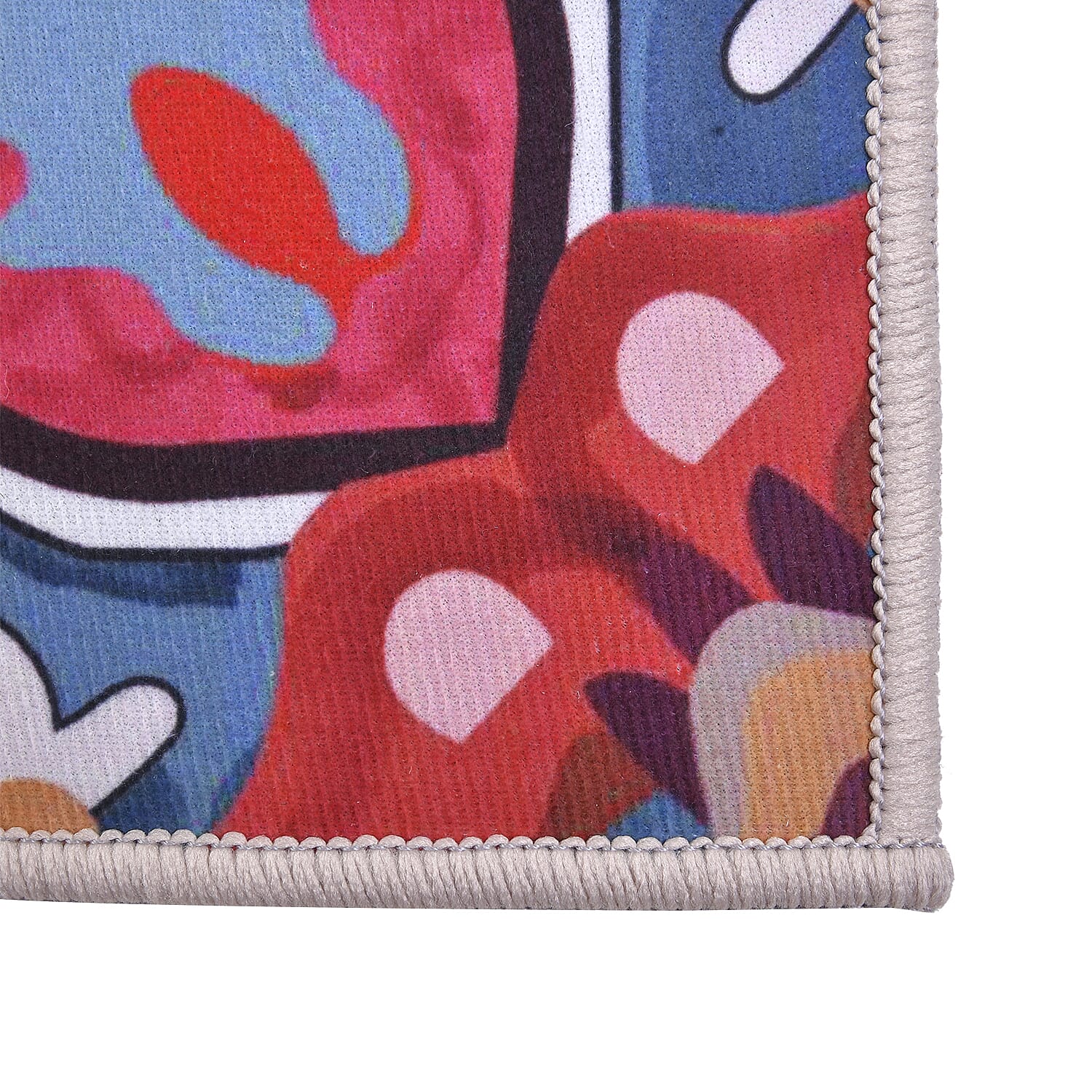 Bohemian Pattern Velvet Carpet Multi