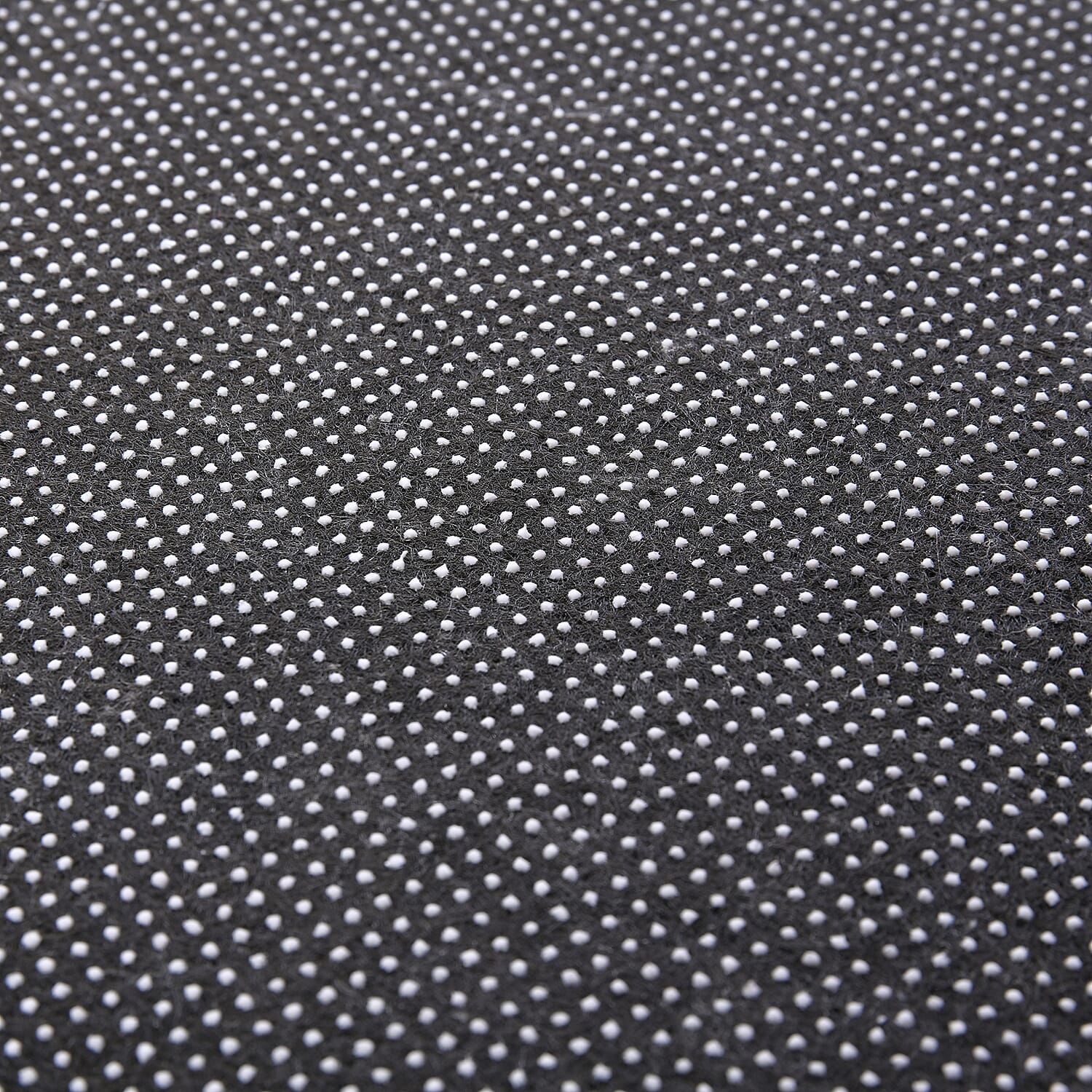 Triangle Pattern Velvet Carpet  Light Grey and Teal