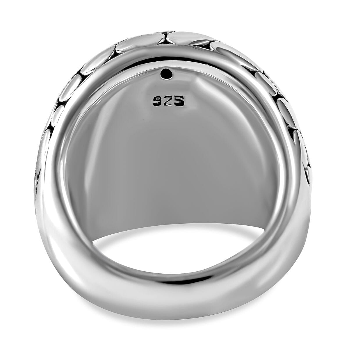 Sterling Silver Pebble Ring