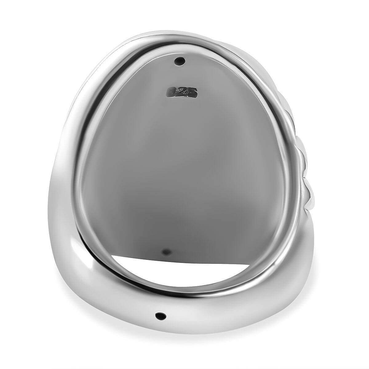 Sterling Silver Sculpted Cable Ring, Silver Wt. 7.00 Gms